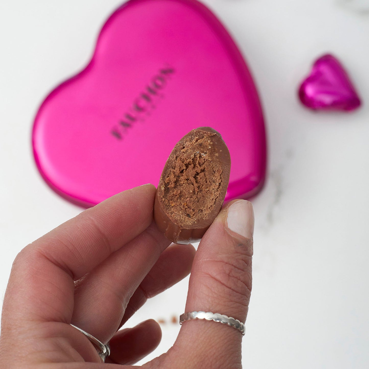 Corazón Bombones de Leche 75g Fauchon