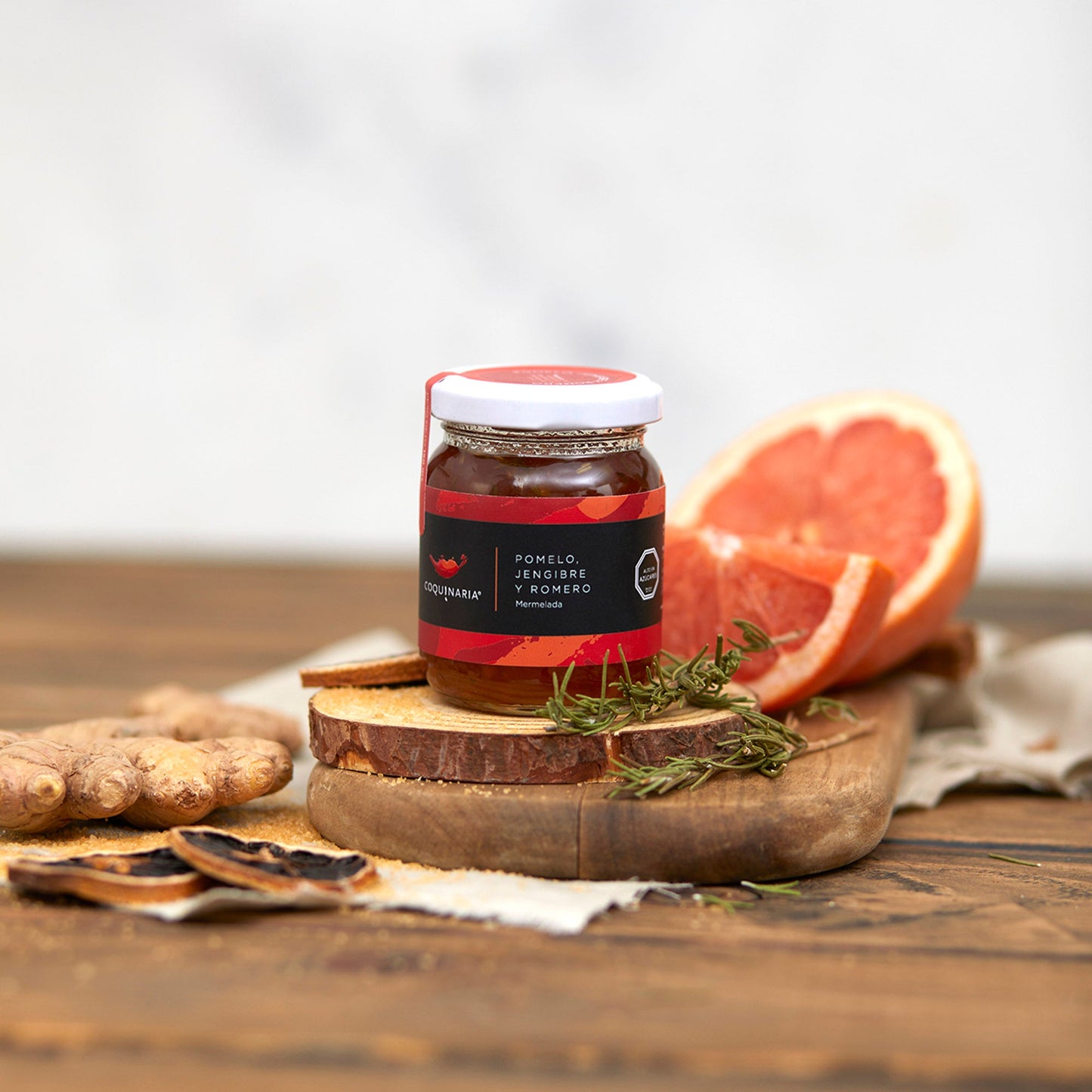 Mermelada Pomelo, Jengibre y Romero 150g Coquinaria