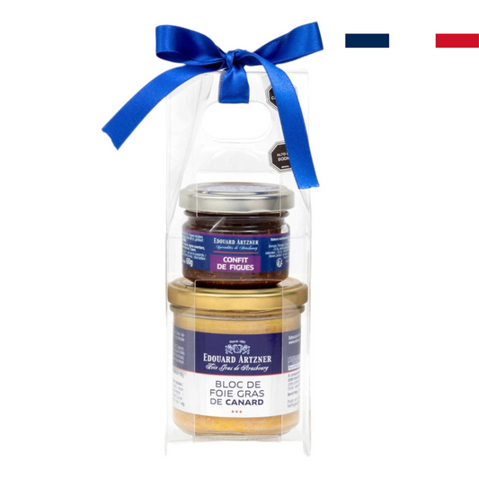 Bloc de Foie Gras de Canard + Confit de Figues au Poivre de Sechuan