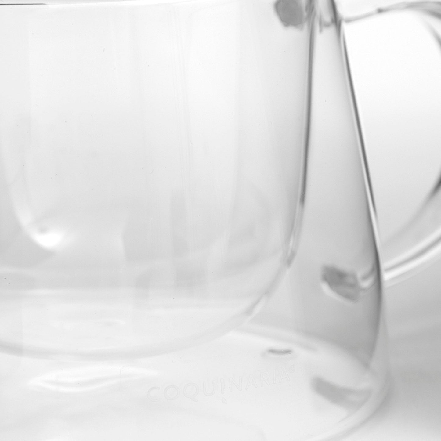 Set 2 Mugs de Vidrio 250 ml Coquinaria
