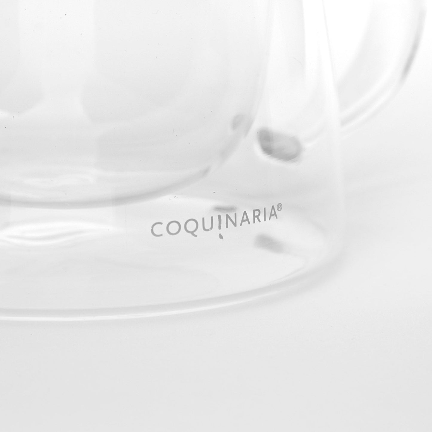 Set 2 Mugs de Vidrio 250 ml Coquinaria