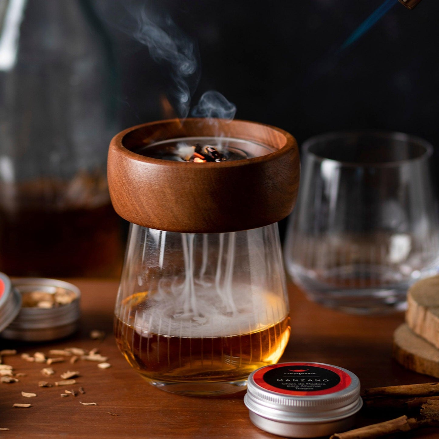 Set Ahumador de Whisky Coquinaria