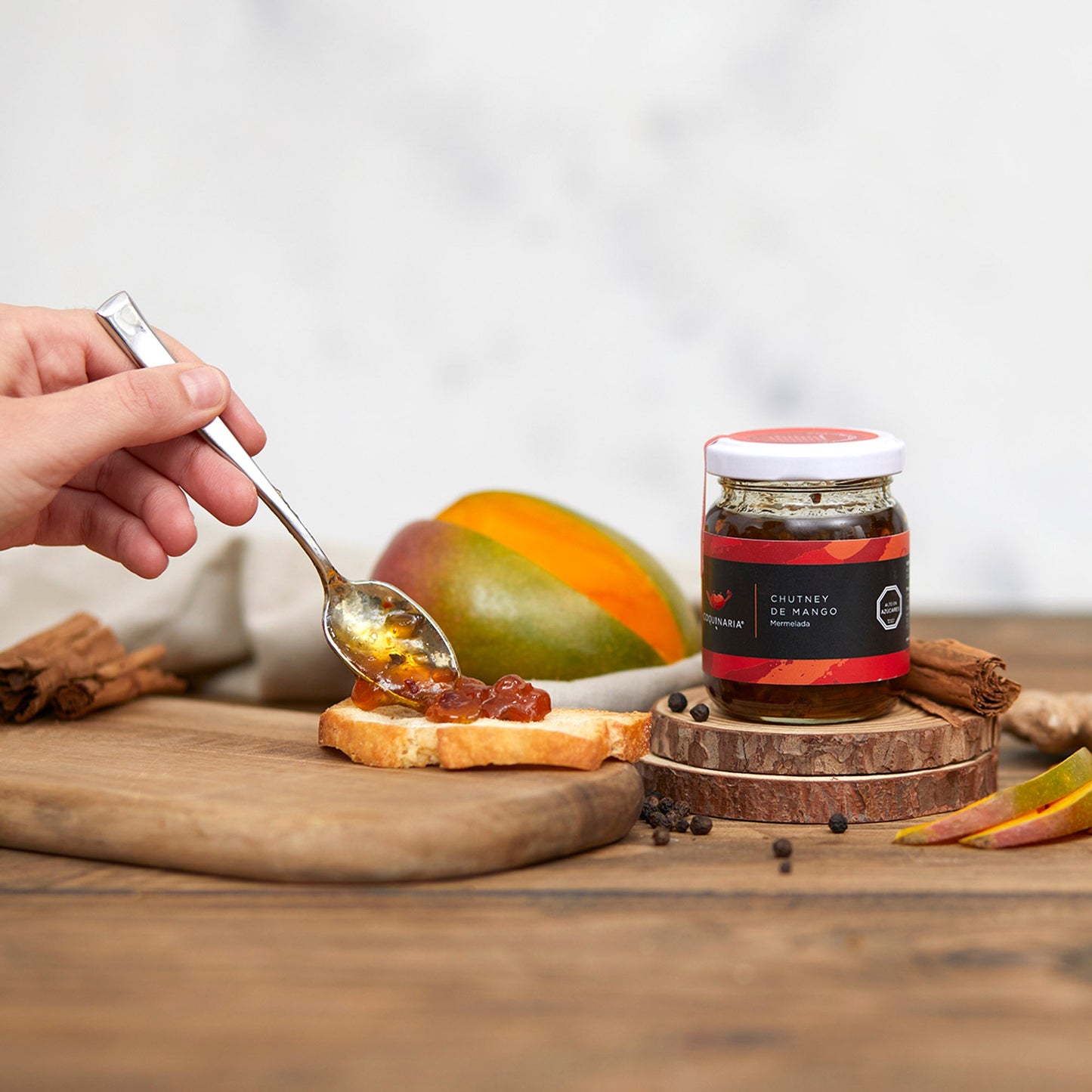Mermelada Mango Chutney 150g Coquinaria