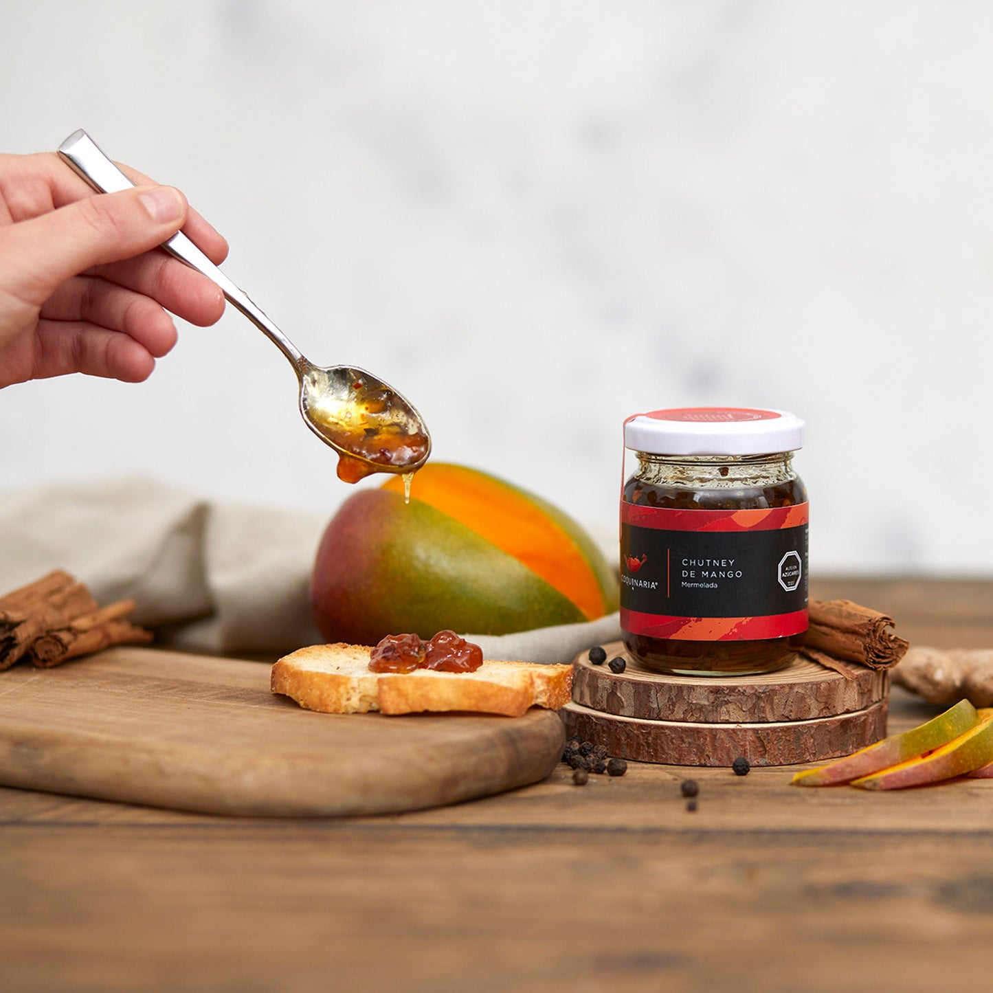 Mermelada Mango Chutney 150g Coquinaria