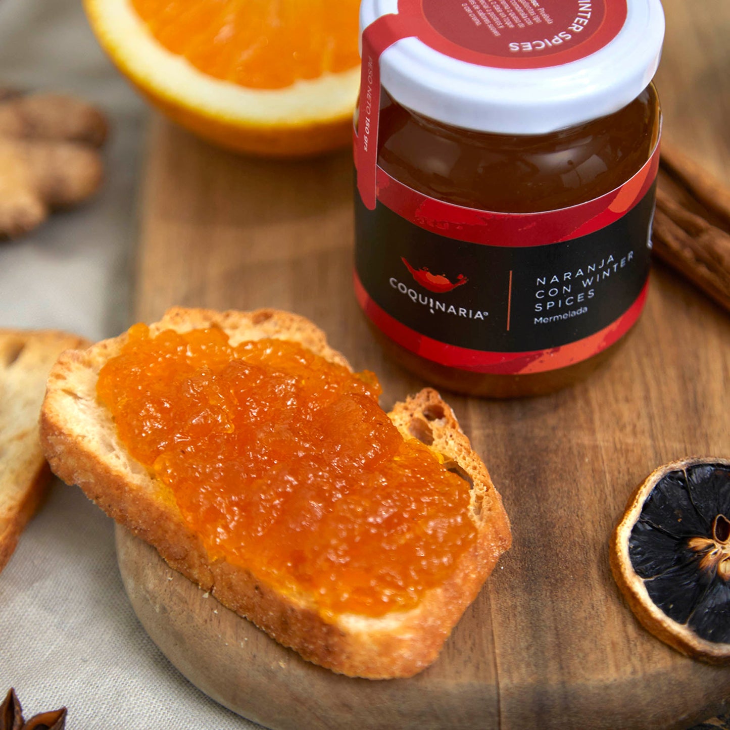 Mermelada Naranja con Winter Spices 150g Coquinaria
