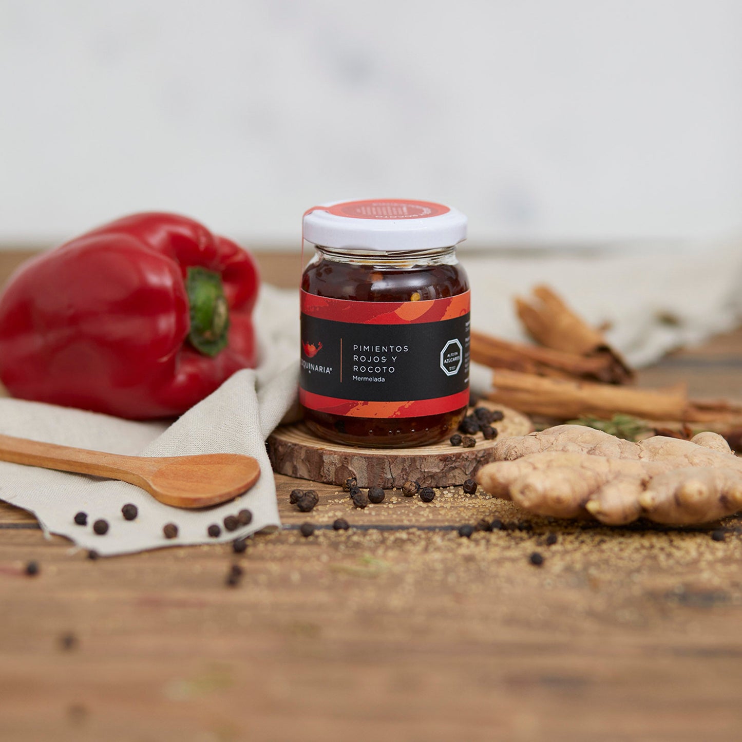 Mermelada Pimientos Rojos y Rocoto 150g Coquinaria