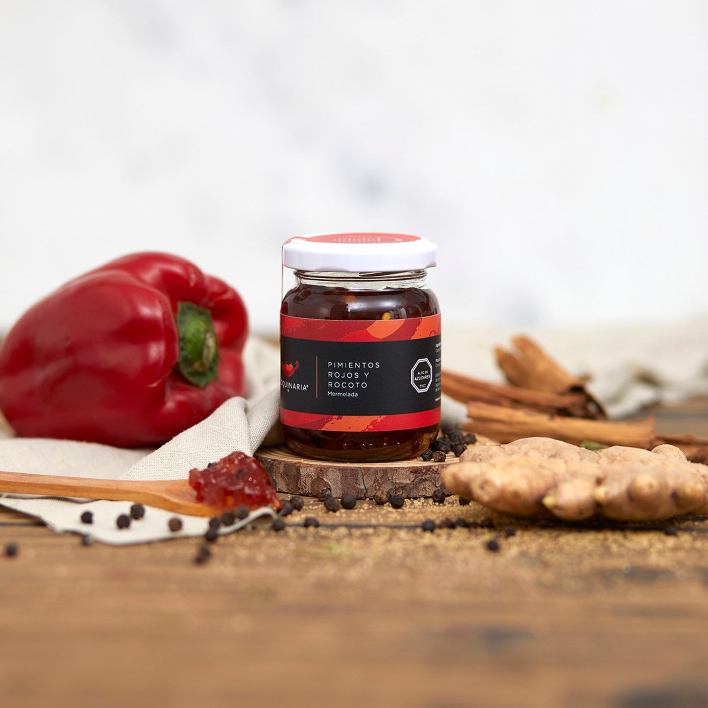 Mermelada Pimientos Rojos y Rocoto 150g Coquinaria