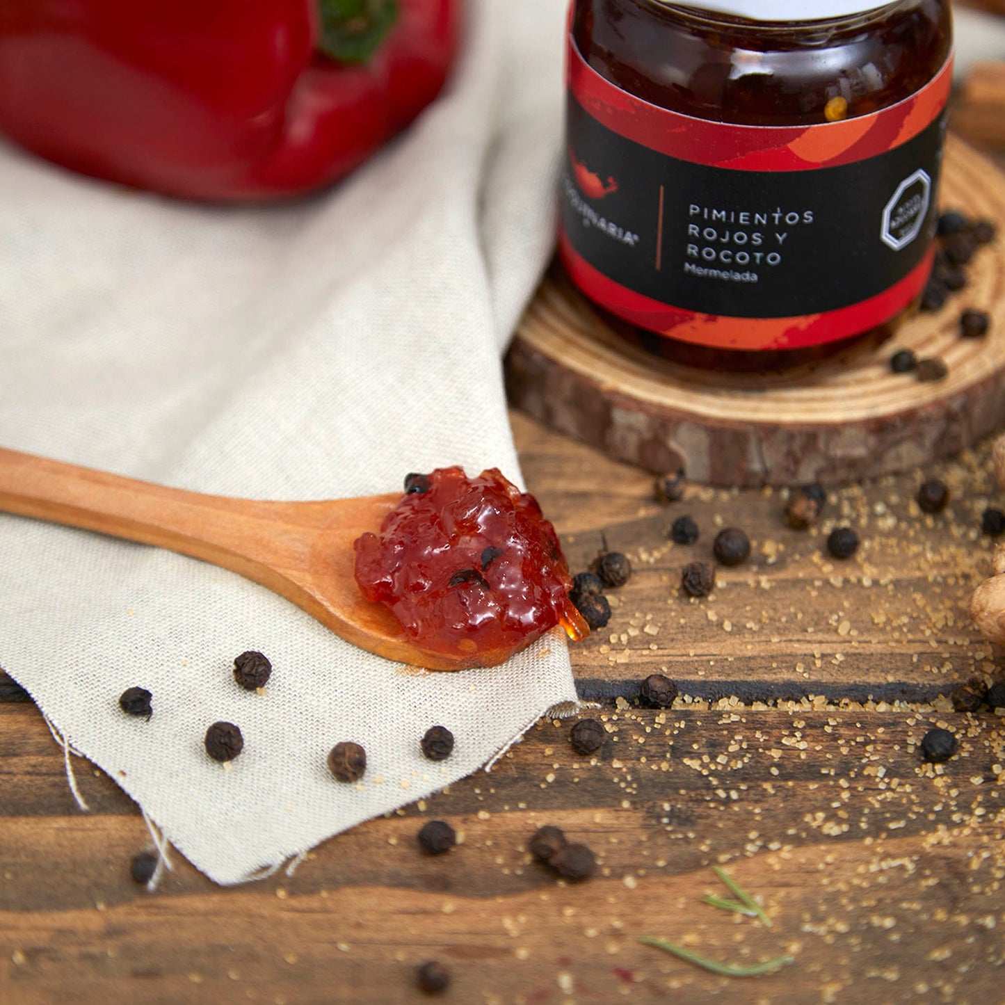 Mermelada Pimientos Rojos y Rocoto 150g Coquinaria