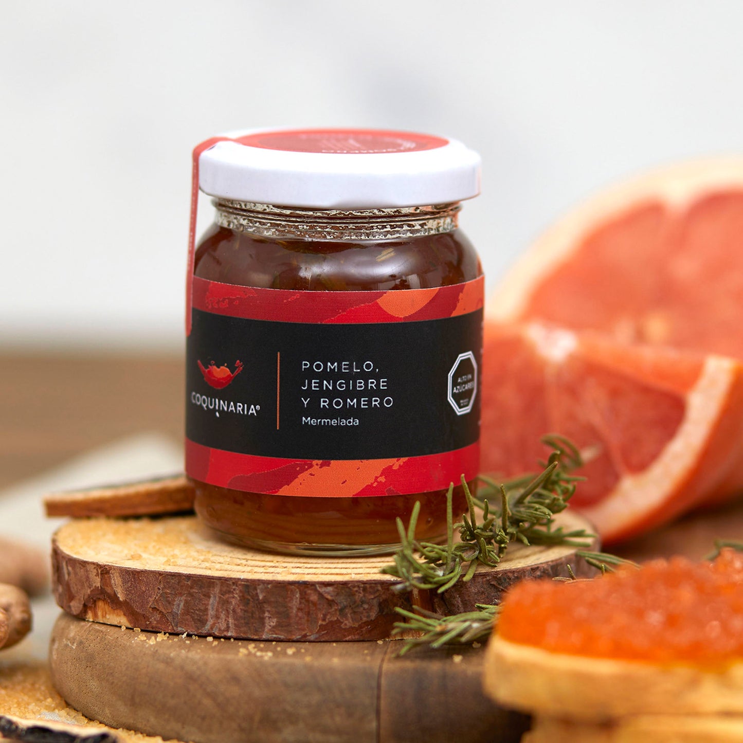 Mermelada Pomelo, Jengibre y Romero 150g Coquinaria